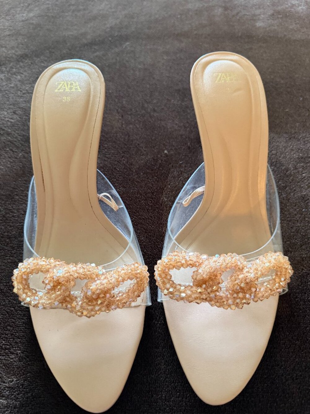 Vinyl Zara Heels